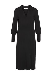 VICOMFY DRESS - Robe pull - black beauty