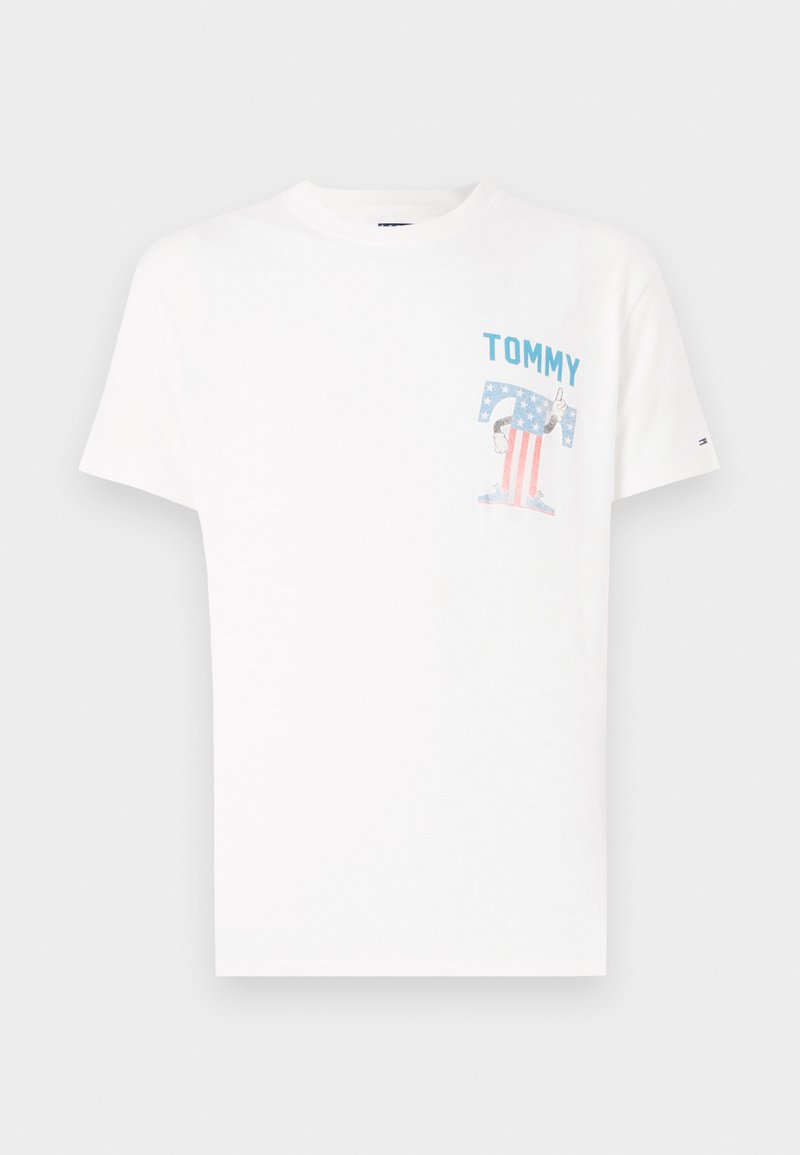 Tommy Jeans T-shirt print crème