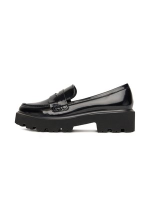 Čevlji brez vezalk - black