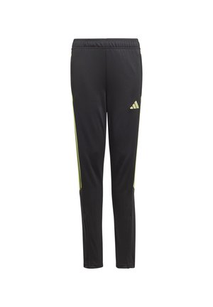 TIRO 23 CLUB TRAINING - Tracksuit bottoms - black/pulse lime