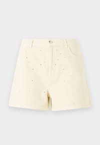 ONLJAGGER SILLA - Jeansshort - pumice stone/silver coloured