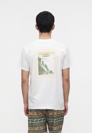 Billabong, POSTER UNISEX - Μπλουζάκι με στάμπα - white