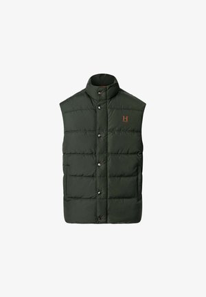 Hackett London Chaleco - duck green