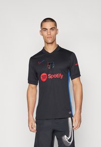 Nike Performance FC BARCELONA STADIUM AWAY - Fotbalový dres - black/university red/hyper royal