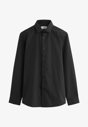 Next EASY CARE SLIM FIT SINGLE CUFF - Košeľa - black