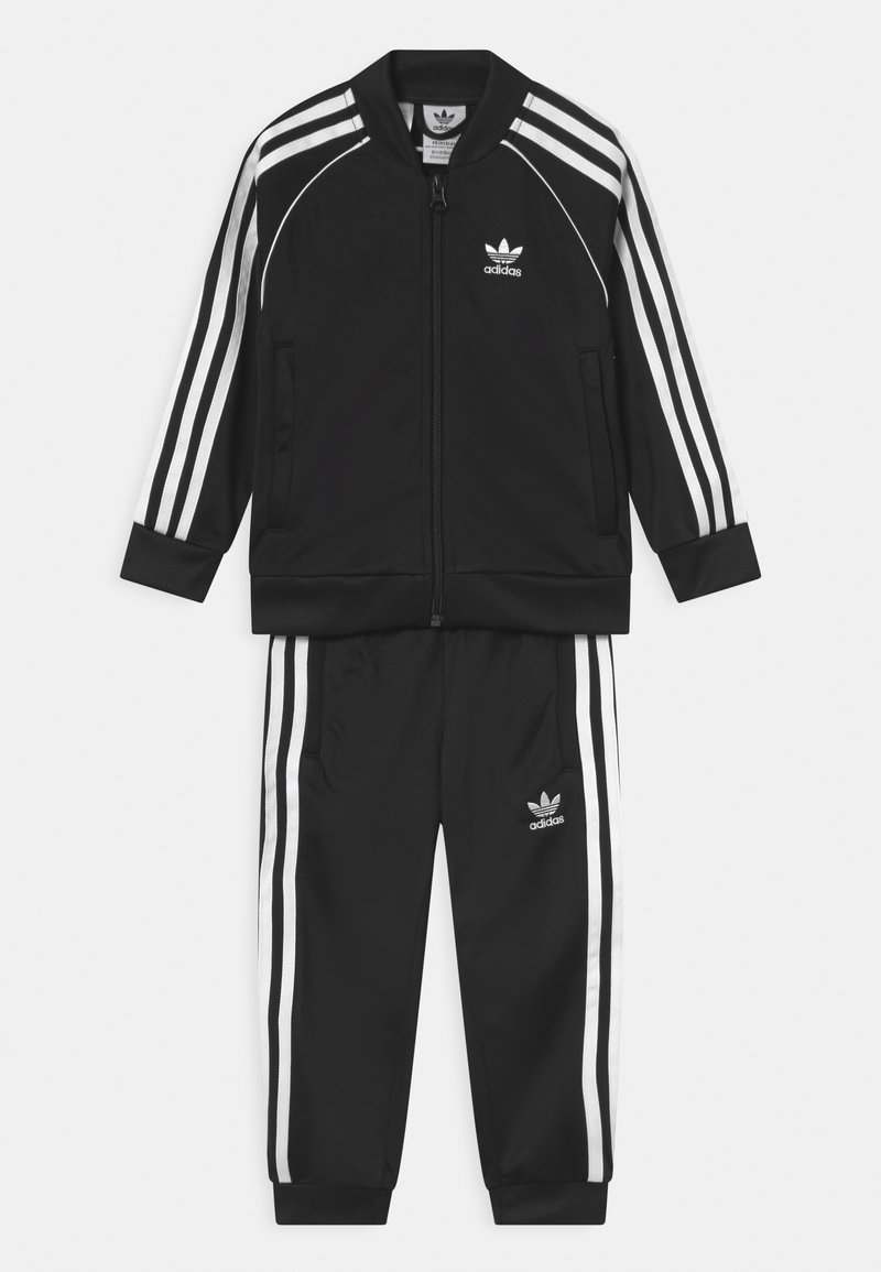 adidas Originals Pantaloni de trening black/white/negru Zalando.ro