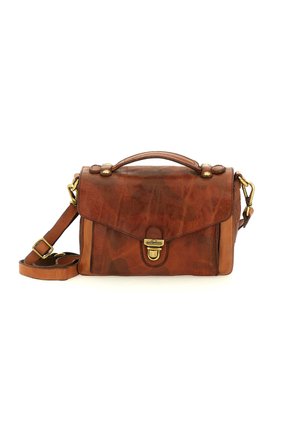AURORA - Borsa a tracolla - taupe t cognac