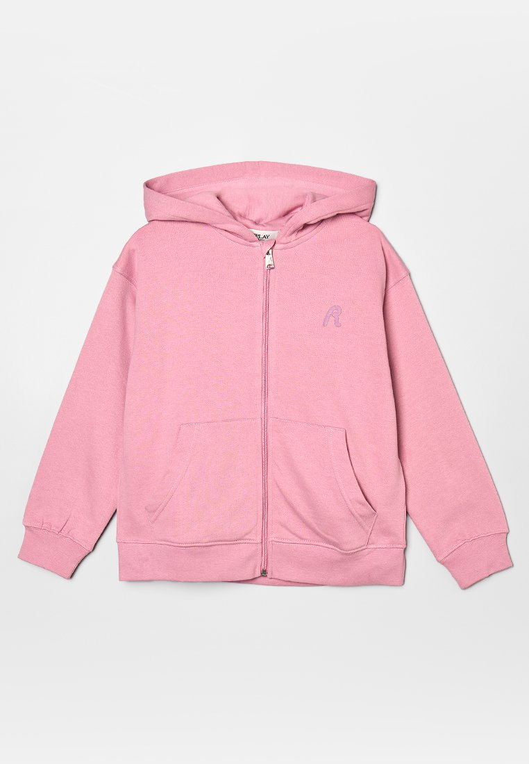 Replay Sweater met rits lila