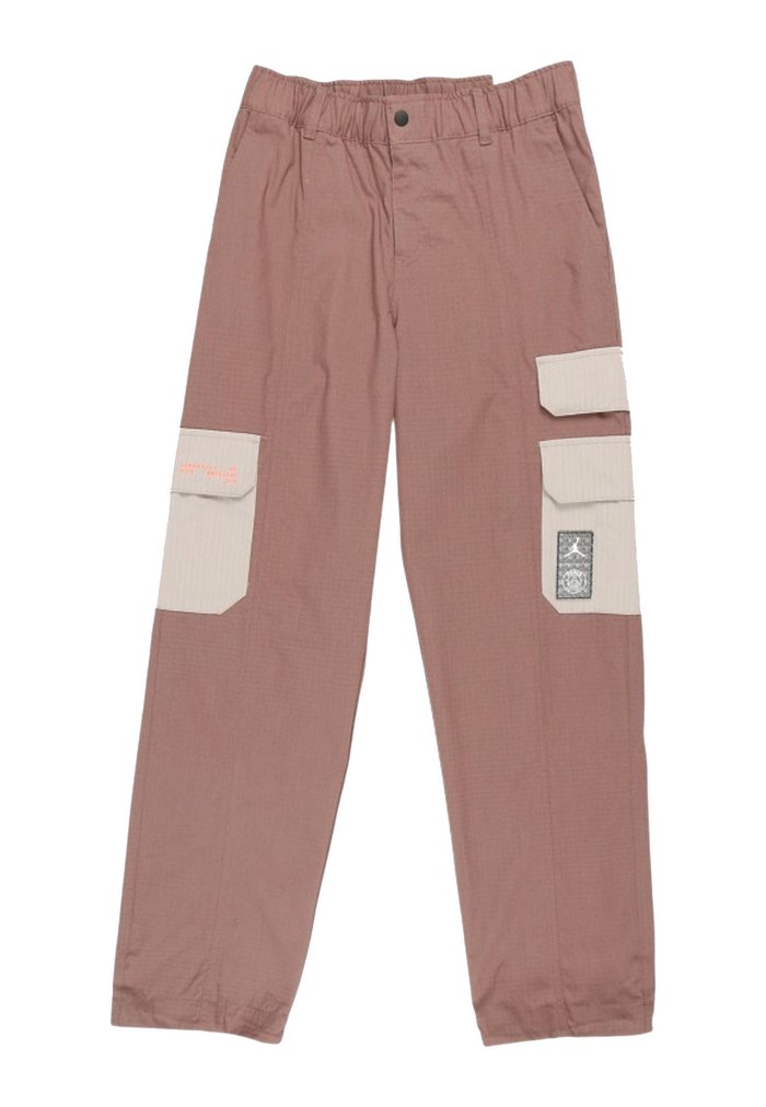 Nike W JORDAN X PARIS ST GERMAIN PANT 22 - Pantalones cargo - plum eclipse/pumice/bright crimson