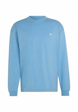 adidas Originals, ADIDAS ORIGINALS TREFOIL ESSENTIALS MELANGE LONG SLEEVE TEE - Camiseta de manga larga - light blue mel