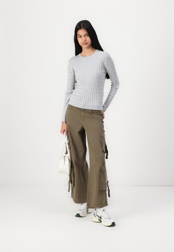 JXCARA COMFY CABLE CREW NECK - Jumper4