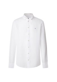 TAILORED FIT LINEN BROMPTON SHIRT - Košile - optic white