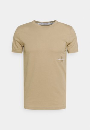 OFF PLACED ICONIC TEE UNISEX - T-shirt med print - grey