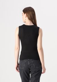 Guess ANITA EMBELLISH ME - Topp - jet black