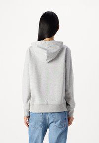 GANT SHIELD ZIP - Mikina na zip - light grey melange