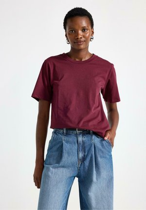 T-paita - dark dusty red