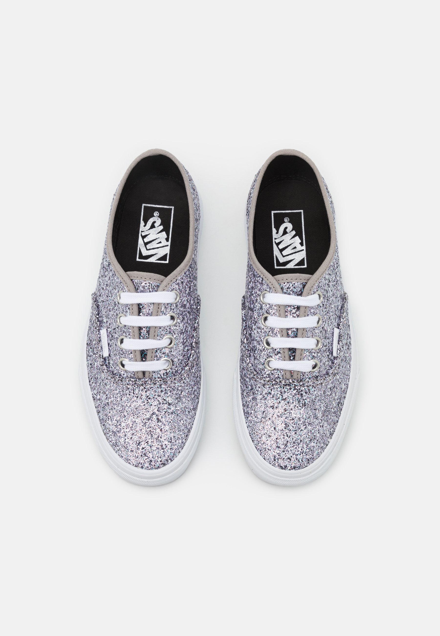 Vans AUTHENTIC - Sneakers laag - shiny party/silver/true  white/zilverkleurig - Zalando.nl