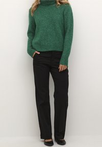 Kaffe Pullover - mottled green