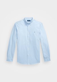 SLIM FIT GINGHAM STRETCH POPLIN SHIRT - Button down-skjorte - blue/white
