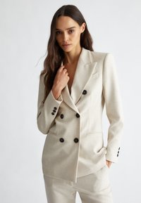 LIU JO DOPPIOPETTO - Blazer - beige