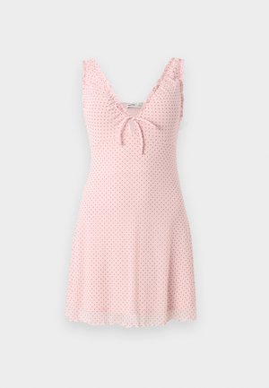 Hollister Co., EMEA SLIM MINI AIR CHASE - Φόρεμα ημέρας - pink