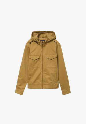 BONOBO Jeans, MIT STEHKRAGEN UND LANGEN ÄRMELN - Chaqueta fina - camel