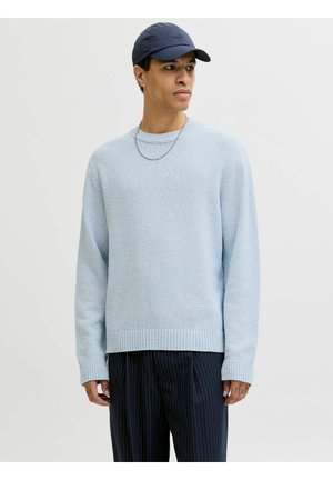 JORNORREBRO CATSKILLS CREW NECK SN - Striktrøje - cashmere blue