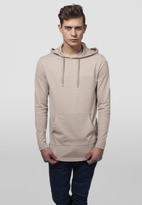 Urban Classics JERSEY HOODY - Hanorac - sand