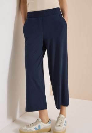 Cecil, 3/4 WIDE-LEG PANTS IN A CASUAL FIT - Trousers - universal blue