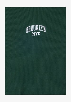 Terranova, T-shirt con stampa - verde bosco