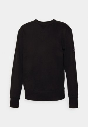 Calvin Klein Jeans, BADGE CREW NECK - Mikina - black