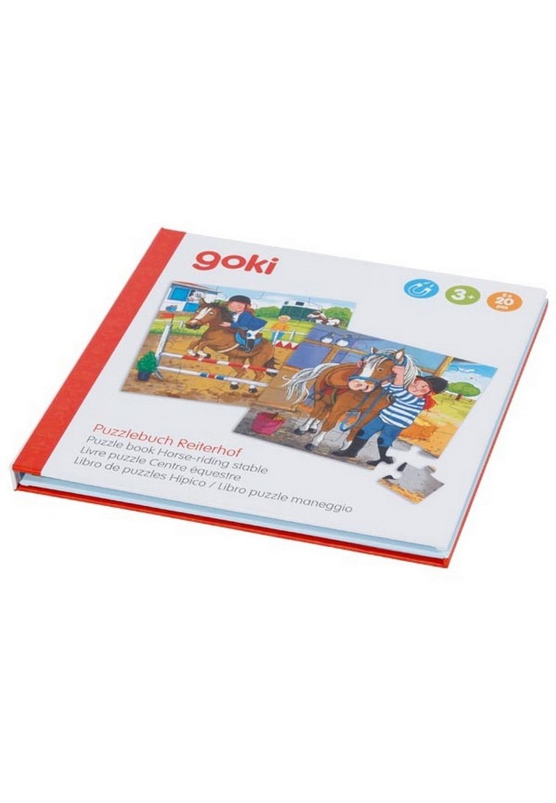 Kinder Kuscheltiere | Goki MAGNETISCH BOEK PAARDEN RIJSTAL 40-DELIG Puzzle multicoloured/mehrfarbig - RU93202 Kinder Kuscheltiere | Goki MAGNETISCH BOEK PAARDEN RIJSTAL 40-DELIG Puzzle multicoloured/mehrfarbig - RU93202