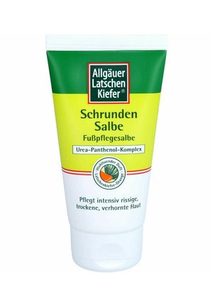 ALLGÄUER LATSCHENKIEFER FUSSPFLEGE SCHRUNDENSALBE LATSCHENKIEFER-ORANGE - Foot cream - weiß