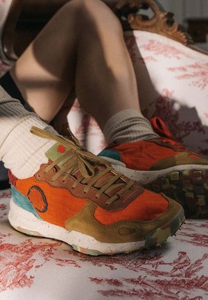 SATORISAN, Zapatillas - rhubarb juice m