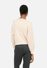 LIU JO WITH GEMSTONES - Džemper - beige