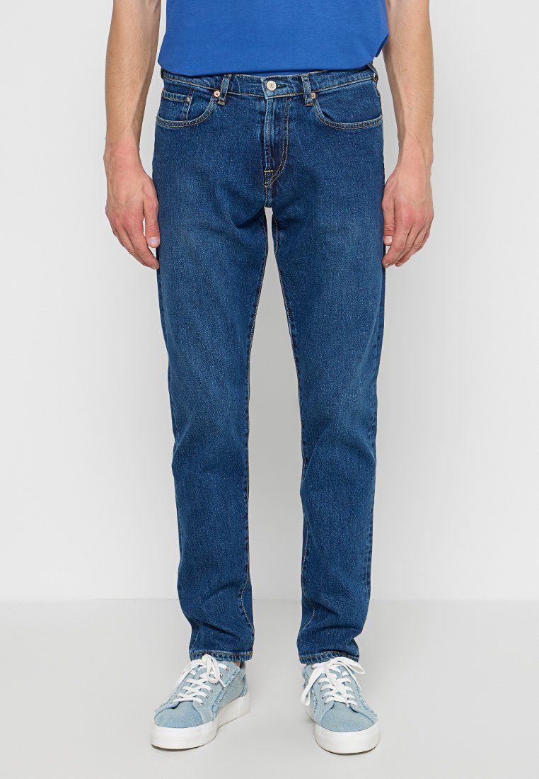 PS Paul Smith Straight leg jeans blauw denim/bluedenim