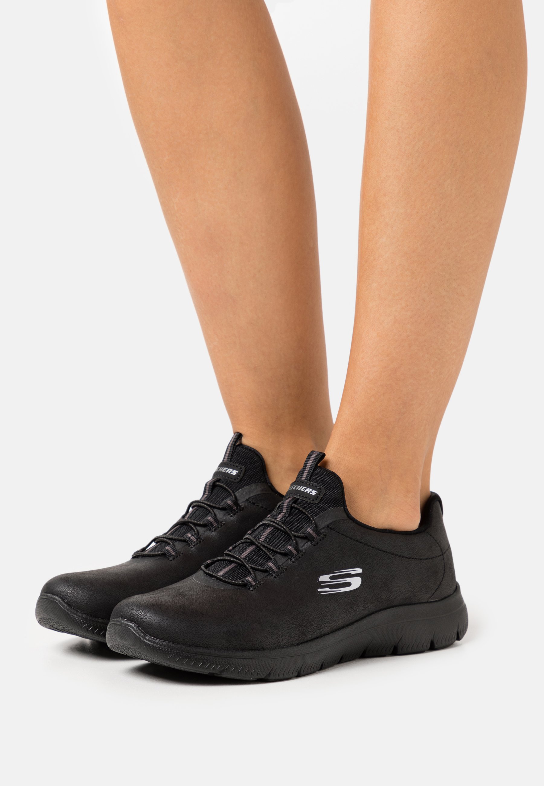 Polvo gravedad servilleta Skechers Sport SUMMITS - Zapatillas - black/negro - Zalando.es