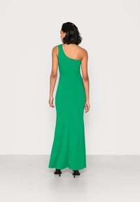 WAL G. SOYA ONE SHOULDER RUFFLE MAXI DRESS - Roupa de cerimónia - leaf green