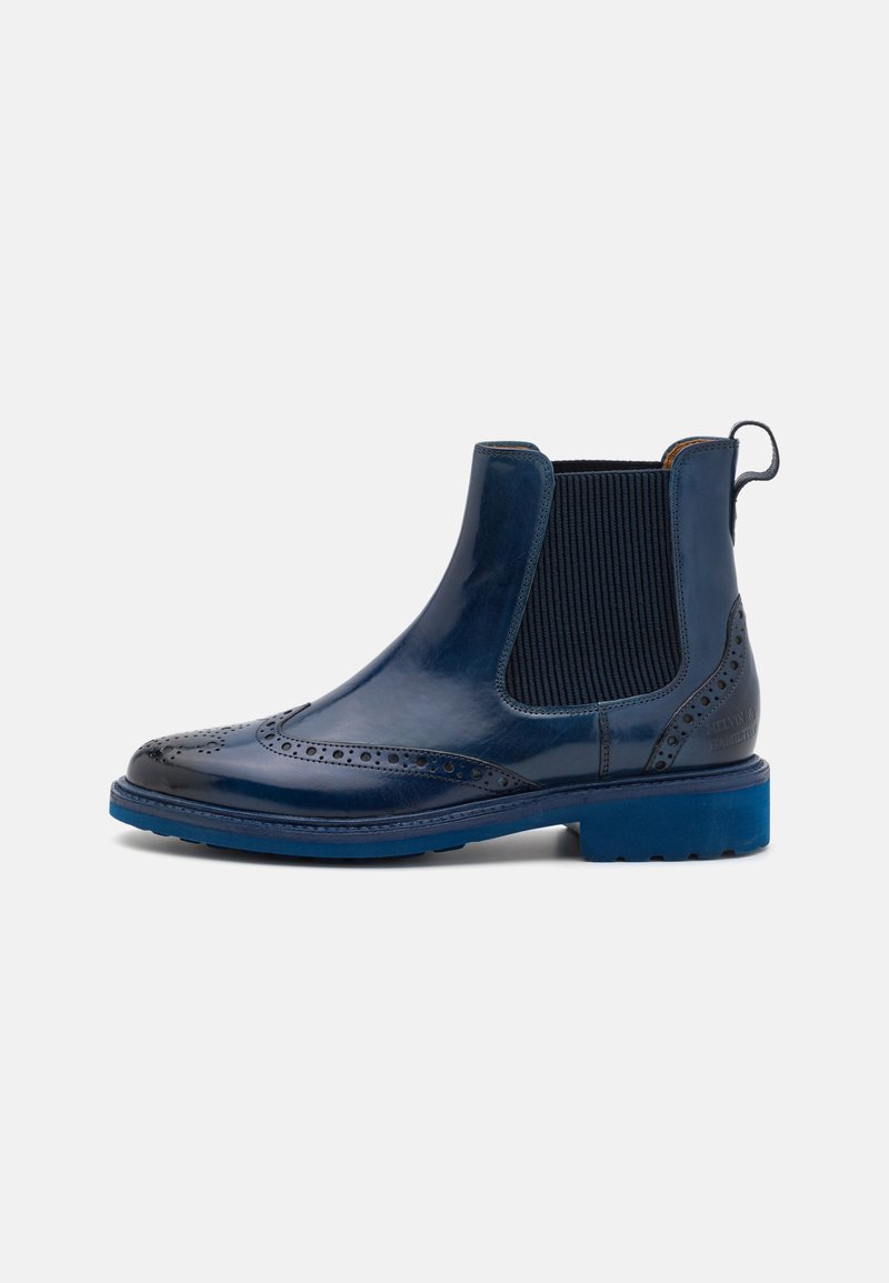 Melvin & Hamilton SELINA 29 - Kotníkové boty - saphire/navy/rich tan/blue