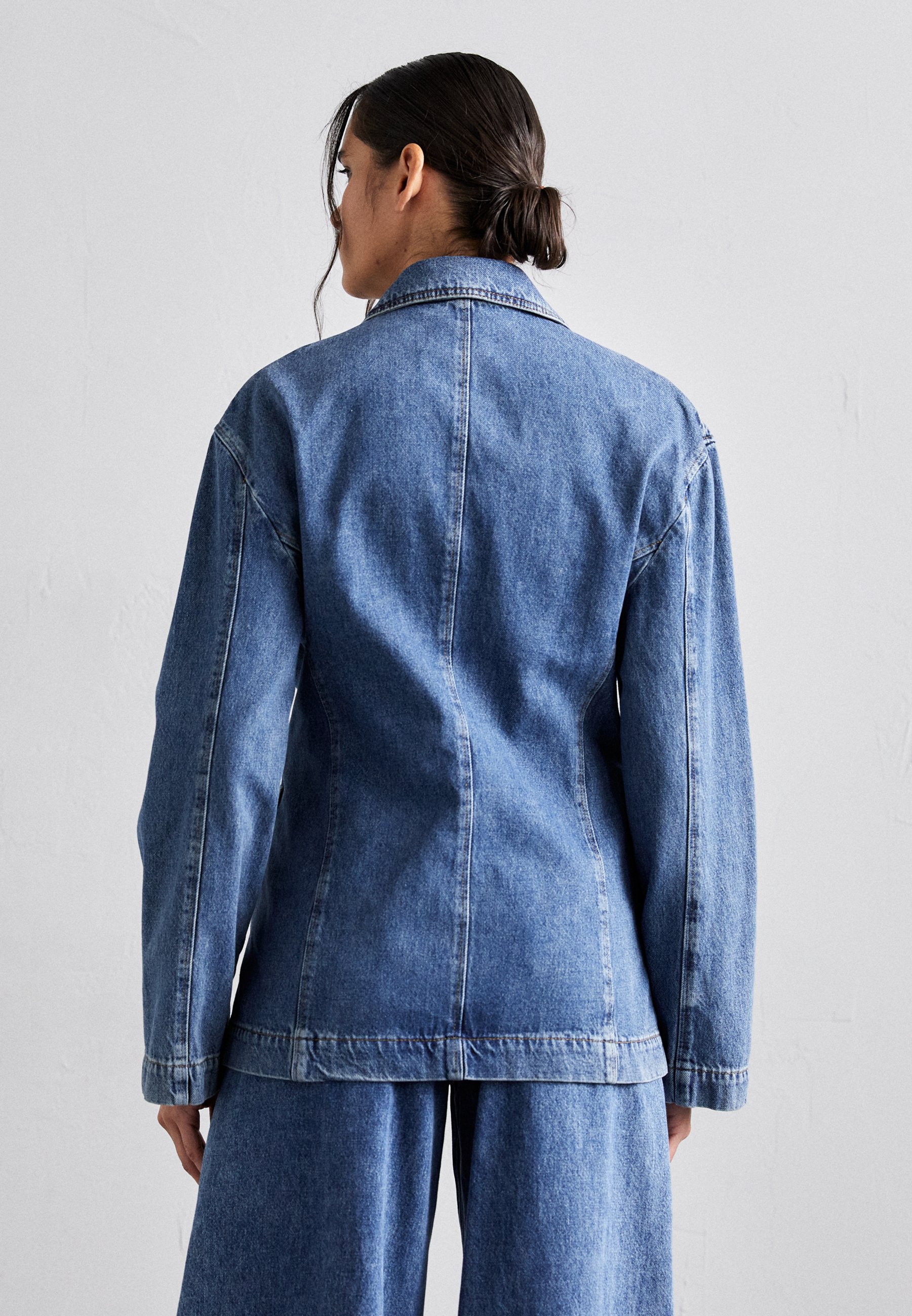 MOSCHINO JEANS JACKET - Denim jacket - blue/blue denim - Zalando
