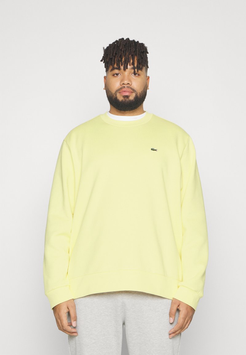 Lacoste PLUS SIZE Sweatshirt yellow Zalando.co.uk