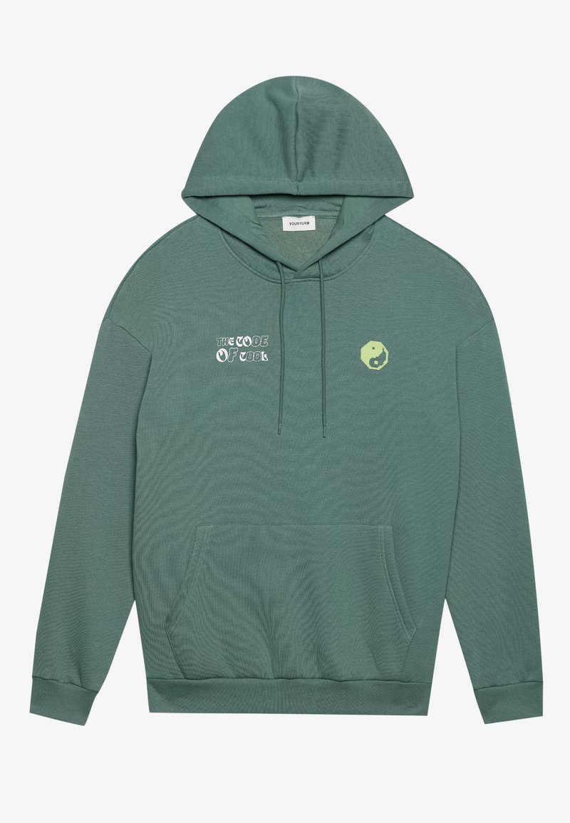 YOURTURN Hoodie groen