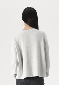 Abercrombie & Fitch WAFFLE DOLMAN  - Ilgarankovis viršutinės dalies drabužis - grey