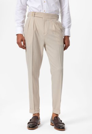 ANT Antioch Green 100% Linen Italian Cut Men's Pants - Cerveteri