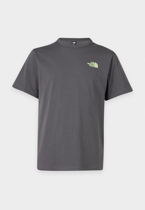 The North Face, SLOPES SHORT SLEEVE TEE GRAPHIC - T-shirt con stampa - anthracite grey