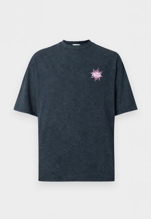 YOURTURN, REGULAR FIT - Print T-shirt - black