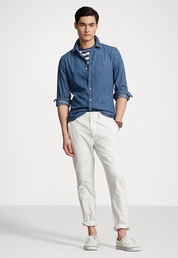 SLIM FIT SHIRT - Shirt - dark wash2
