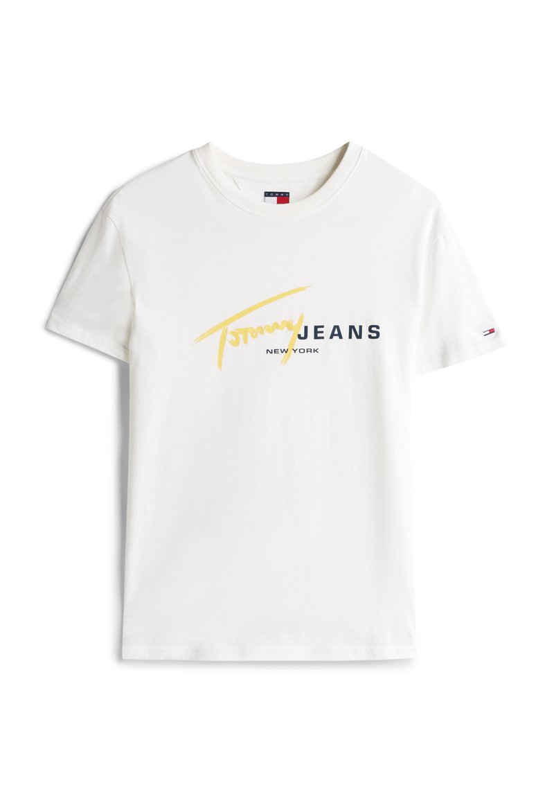 Tommy Jeans T-shirt print crème