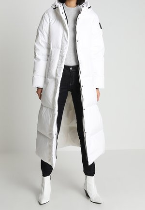 Abrigo de plumas - white