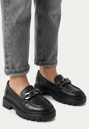 Lasocki Young, LASOCKI YOUNG LOAFERS GIRL BLACK 5907964252917 - Loafers - black